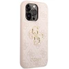 Чохол Guess 4G Big Metal Logo для iPhone 15 Pro Pink (GUHCP15L4GMGPI)