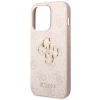 Чехол Guess 4G Big Metal Logo для iPhone 15 Pro Pink (GUHCP15L4GMGPI)