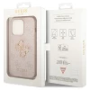 Чохол Guess 4G Big Metal Logo для iPhone 15 Pro Pink (GUHCP15L4GMGPI)