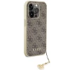 Чохол Guess 4G Charms Collection для iPhone 15 Pro Max Brown (GUHCP15XGF4GBR)