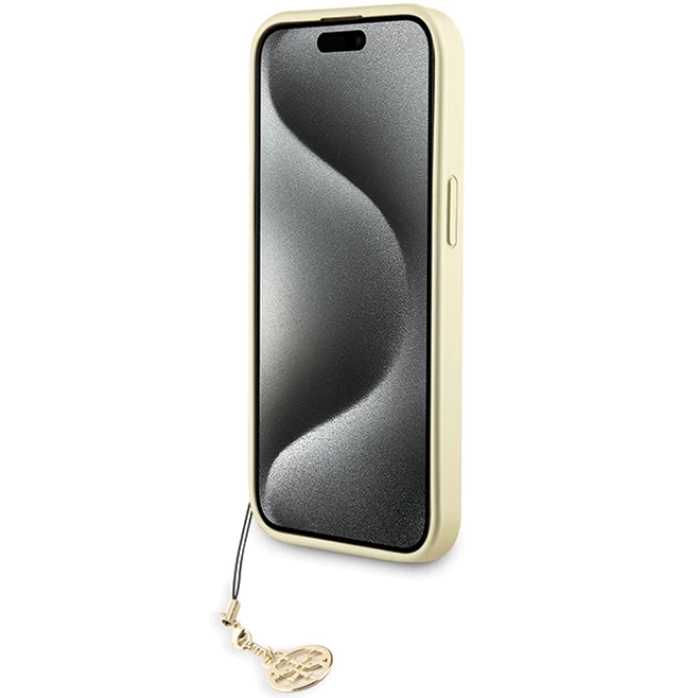 Чехол Guess 4G Charms Collection для iPhone 15 Grey (GUHCP15SGF4GGR)