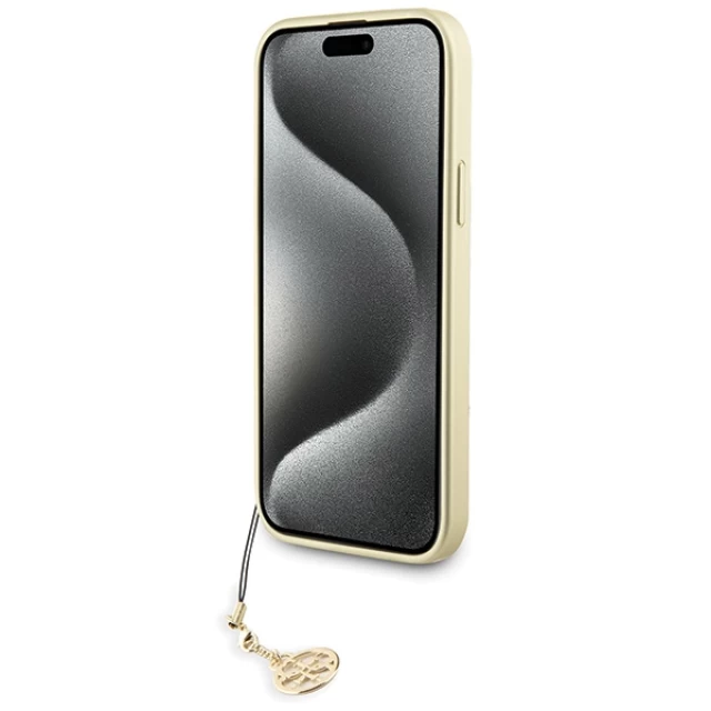 Чохол Guess 4G Charms Collection для iPhone 15 Plus Grey (GUHCP15MGF4GGR)