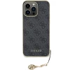 Чехол Guess 4G Charms Collection для iPhone 15 Pro Max Grey (GUHCP15XGF4GGR)