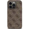 Чохол Guess 4G Metal Gold Logo для iPhone 15 Pro Brown (GUHCP15LG4GFBR)