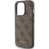 Чохол Guess 4G Metal Gold Logo для iPhone 15 Pro Brown (GUHCP15LG4GFBR)