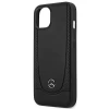Чехол Mercedes для iPhone 15 Leather Urban Black (MEHCP15SARMBK)