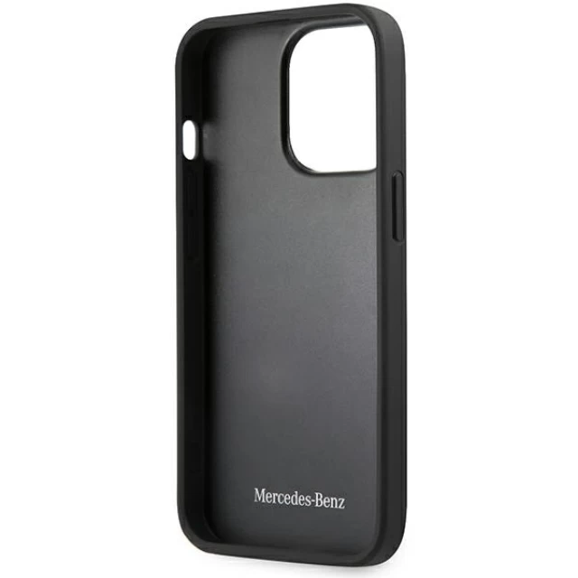 Чохол Mercedes для iPhone 15 Pro Max Leather Urban Black (MEHCP15XARMBK)