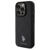 Чехол U.S. Polo Assn. Yoke Pattern для iPhone 15 Pro Black (USHCP15LPYOK)