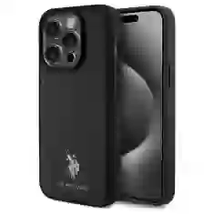 Чохол U.S. Polo Assn. Yoke Pattern для iPhone 15 Pro Max Black (USHCP15XPYOK)