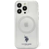 Чехол U.S. Polo Assn. Collection для iPhone 15 Transparent with MagSafe (USHMP15SUCIT)