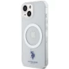 Чехол U.S. Polo Assn. Collection для iPhone 15 Transparent with MagSafe (USHMP15SUCIT)