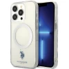 Чохол U.S. Polo Assn. Collection для iPhone 15 Pro Transparent with MagSafe (USHMP15LUCIT)