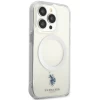 Чехол U.S. Polo Assn. Collection для iPhone 15 Pro Transparent with MagSafe (USHMP15LUCIT)