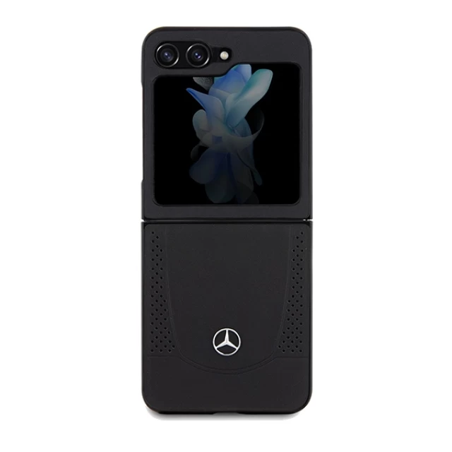 Чехол Mercedes Leather Urban для Samsung Galaxy Flip5 (F731) Black (MEHCZF5ARMBK)