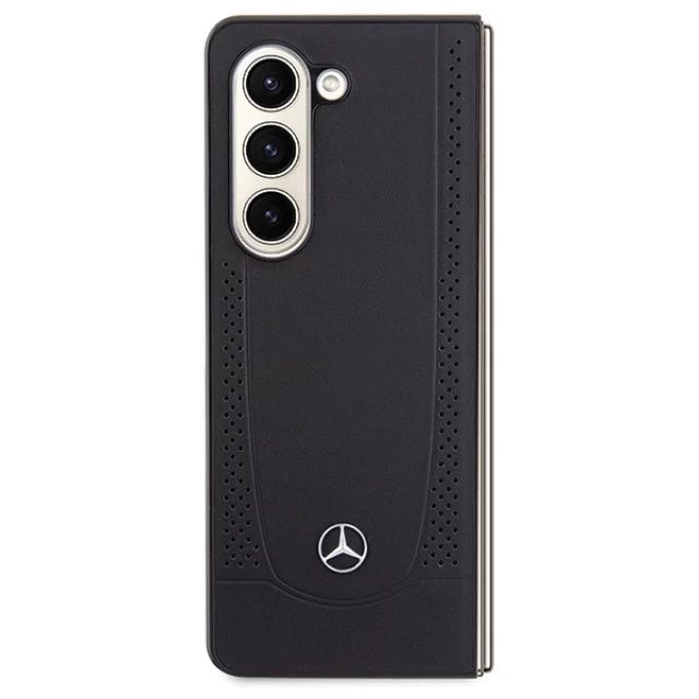 Чехол Mercedes Leather Urban для Samsung Galaxy Fold5 (F946) Black (MEHCZFD5ARMBK)