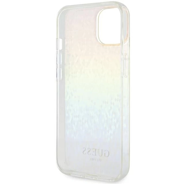 Чехол Guess IML Faceted Mirror Disco Iridescent для iPhone 12 | 12 Pro Multicolour (GUHCP12MHDECMI)