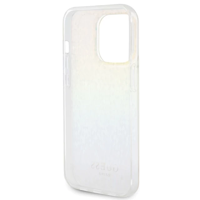 Чохол Guess IML Faceted Mirror Disco Iridescent для iPhone 15 Pro Multicolour (GUHCP15LHDECMI)