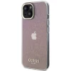 Чехол Guess IML Faceted Mirror Disco Iridescent для iPhone 15 Pink (GUHCP15SHDECMP)