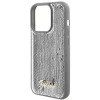 Чехол Guess Sequin Script Metal для iPhone 15 Pro Silver (GUHCP15LPSFDGSS)