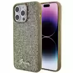 Чохол Guess Disco Metal Script для iPhone 15 Pro Max Gold (GUHCP15XPMSDGSD)