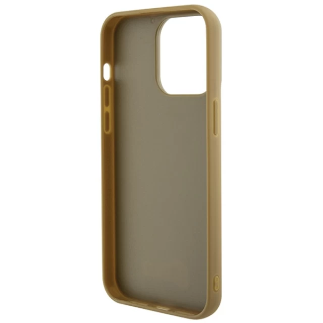 Чехол Guess Disco Metal Script для iPhone 15 Pro Max Gold (GUHCP15XPMSDGSD)