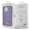 Чохол Guess Sequin Script Metal для iPhone 15 Purple (GUHCP15SPSFDGSU)