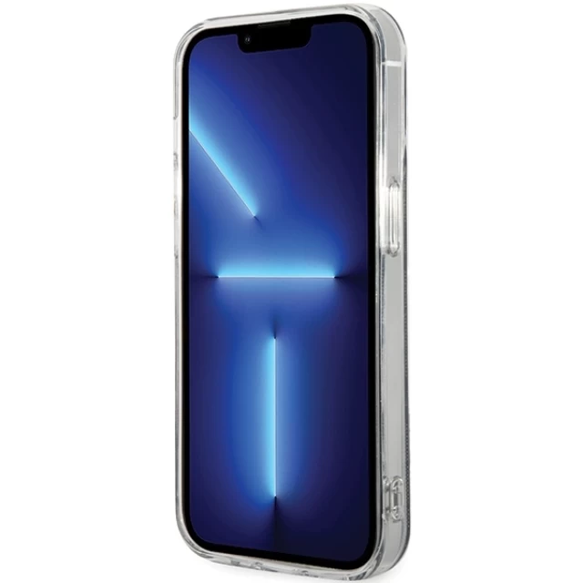 Чохол Guess IML 4G для iPhone 15 Pro Max Black with MagSafe (GUHMP15XH4STK)