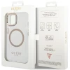 Чехол Guess Metal Outline для iPhone 15 Plus Gold with MagSafe (GUHMP15MHTRMD)