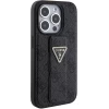 Чохол Guess Grip Stand 4G Triangle Strass для iPhone 15 Pro Black (GUHCP15LPGS4TDK)