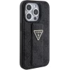 Чехол Guess Grip Stand 4G Triangle Strass для iPhone 15 Pro Max Black (GUHCP15XPGS4TDK)