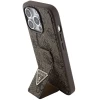 Чохол Guess Grip Stand 4G Triangle Strass для iPhone 15 Pro Brown (GUHCP15LPGS4TDW)