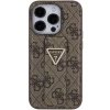 Чохол Guess Grip Stand 4G Triangle Strass для iPhone 15 Pro Brown (GUHCP15LPGS4TDW)