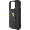 Чохол Ferrari Grip Stand для iPhone 15 Pro Black (FEHCP15LGSPSIK)