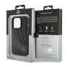 Чехол Mercedes Leather Wave Pattern для iPhone 15 Pro Max Black (MEHCP15X8ROLK)