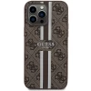 Чохол Guess 4G Printed Stripes для iPhone 15 Pro Max Brown with MagSafe (GUHMP15XP4RPSW)