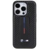 Чохол BMW Grip Stand Smooth & Carbon для iPhone 15 Pro Black (BMHCP15LGSPCCK)