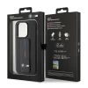 Чехол BMW Grip Stand Smooth & Perforated для iPhone 15 Pro Black (BMHCP15LGSPPRK)