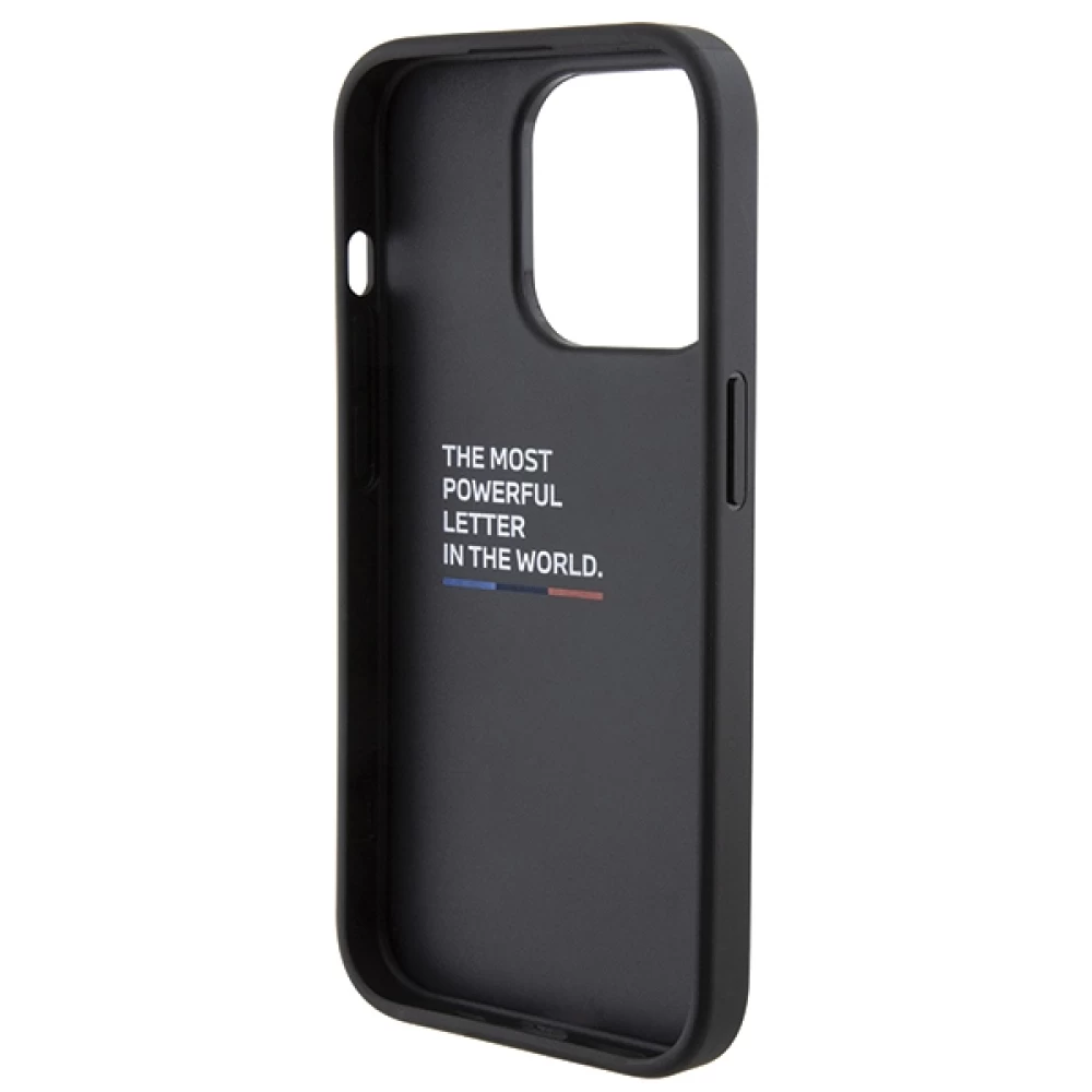 Чехол BMW Grip Stand Smooth & Perforated для iPhone 15 Pro Max Black  (BMHCP15XGSPPRK) - купить по цене 2449 ₴ в Киеве / Украине. Оригинальный  товар с гарантией качества.