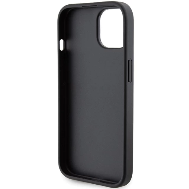 Чохол Karl Lagerfeld Gripstand Saffiano Choupette Pins для iPhone 15 Plus Black (KLHCP15MGSACHPK)