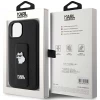 Чохол Karl Lagerfeld Gripstand Saffiano Choupette Pins для iPhone 15 Plus Black (KLHCP15MGSACHPK)