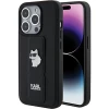 Чохол Karl Lagerfeld Gripstand Saffiano Choupette Pins для iPhone 15 Pro Black (KLHCP15LGSACHPK)