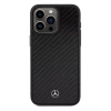 Чохол Mercedes Carbon Fiber Dynamic для iPhone 15 Pro Max Black (MEHCP15XRCABK)