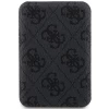 Портативний зарядний пристрій Guess 4G Leather Metal Logo 5000mAh 15W Black with MagSafe (GUPB5FP4EMGK)