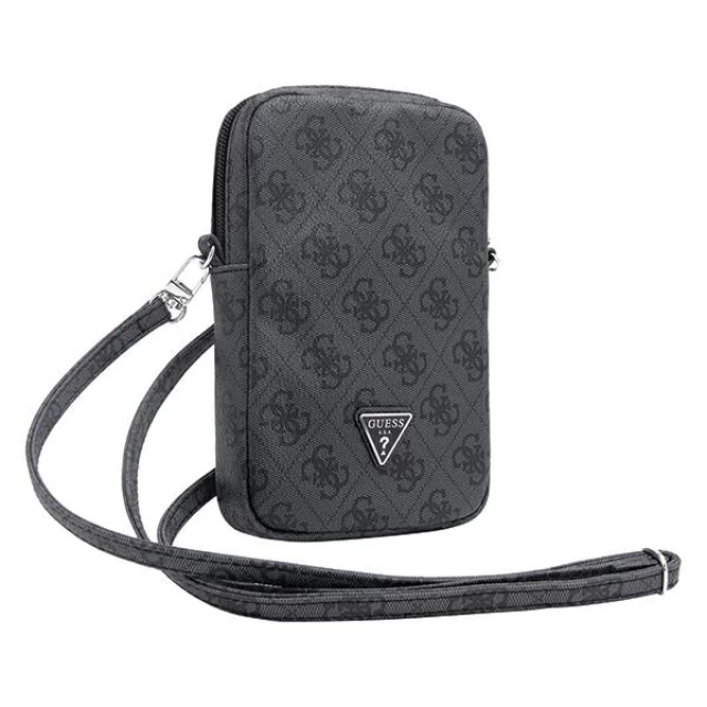 Сумка Guess 4G Triangle Metal Logo Wallet Zipper Pouch Black (GUWBZP4GFTSK)