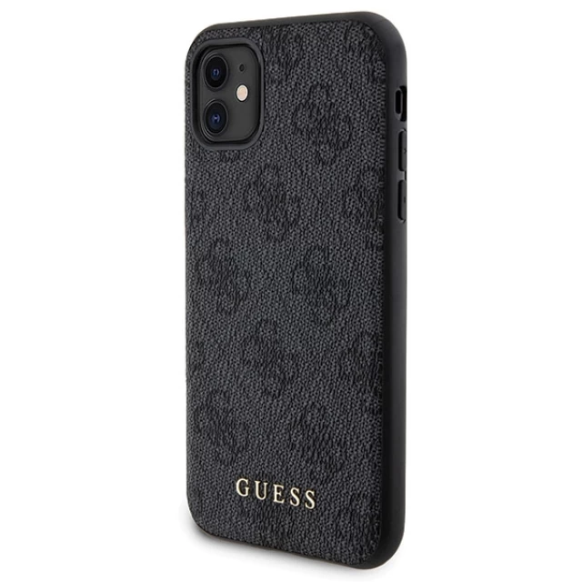 Чохол Guess 4G Metal Logo Hardcase and Powerbank 5000mAh для iPhone 11 Black with MagSafe (GUBPM5N614GEMGK)