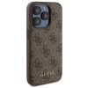 Чохол Guess 4G Metal Logo Hardcase and Powerbank 5000mAh для iPhone 15 Pro Max Brown with MagSafe (GUBPM5P15X4GEMGW)