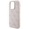 Чехол Guess 4G Metal Logo Hardcase and Powerbank 5000mAh для iPhone 14 Pro Pink with MagSafe (GUBPM5P14L4GEMGP)