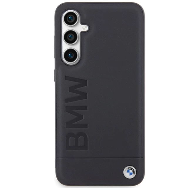 Чохол BMW Leather Hot Stamp для Samsung Galaxy S23 FE (S711) Black (BMHCS23FESLLBK)