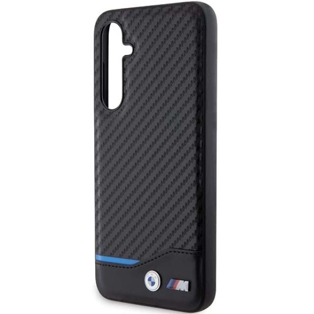 Чехол BMW Leather Carbon для Samsung Galaxy S23 FE (S711) Black (BMHCS23FE22NBCK)