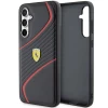 Чехол Ferrari Twist Metal Logo для Samsung Galaxy S23 FE (S711) Black (FEHCS23FEPTWK)